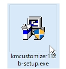 ダウンロードしたインストーラー