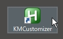 KMCustomizerのショートカットアイコン