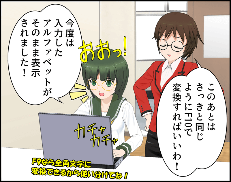 そのまま表示されました