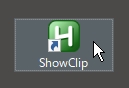 ShowClipのデスクトップショートカット